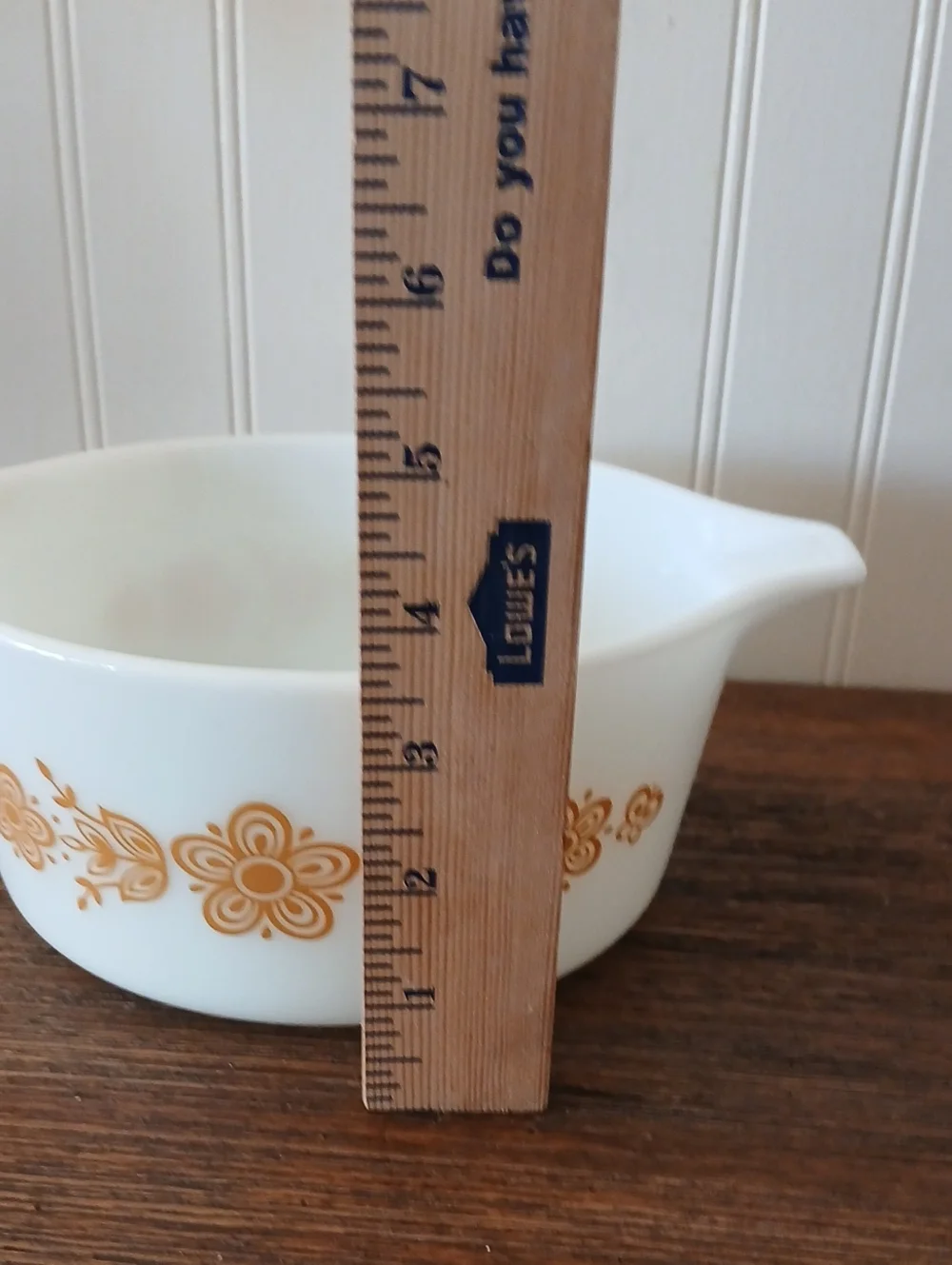 Vintage PYREX Cinderella  Casserole Dish Butterfly Gold Pattern USA